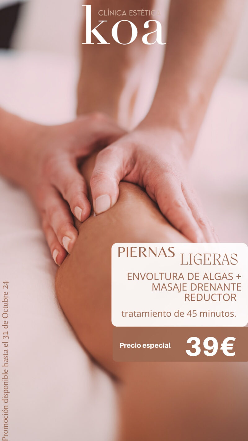 Promoción Octubre - Piernas Ligeras