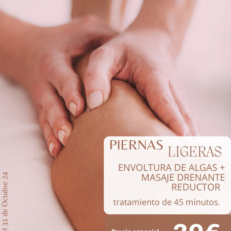 Promoción Octubre - Piernas Ligeras